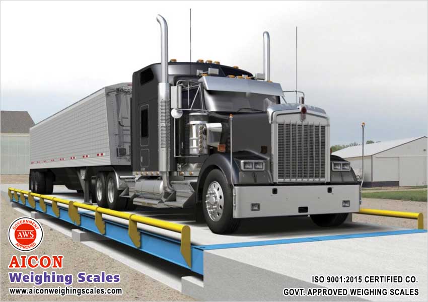Pit Less Truck Weighing Scale / Truck Weighbridge