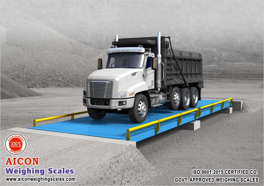 Pit Less Truck Weighing Scale / Truck Weighbridge