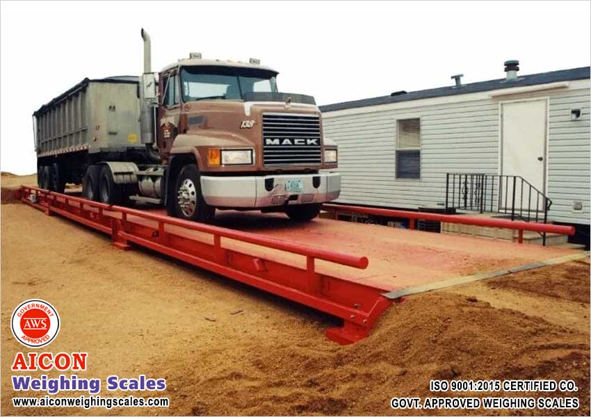 Pit Less Truck Weighing Scale / Truck Weighbridge
