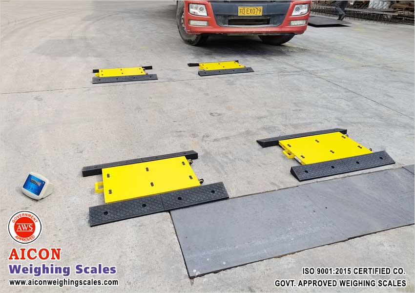 Mobile Truck Weighing Scales / Portable Truck Weighbridge