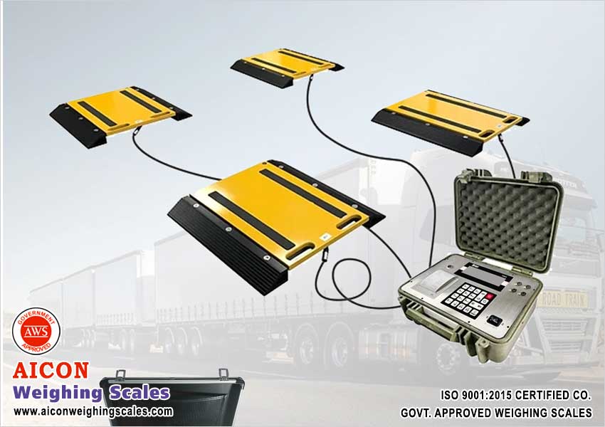 Mobile Truck Weighing Scales / Portable Truck Weighbridge
