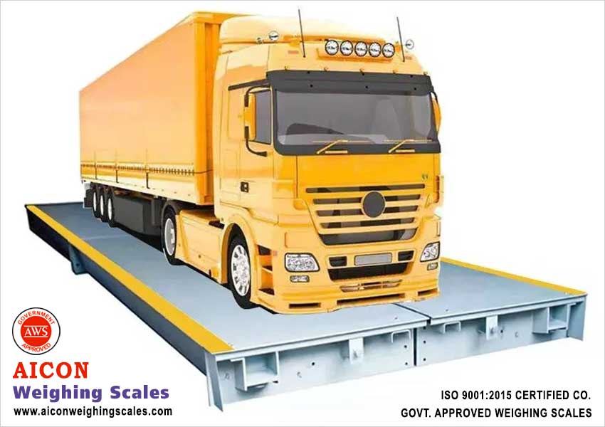 Mobile Truck Weighing Scales / Portable Truck Weighbridge