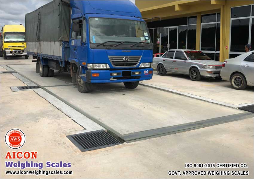 RCC Truck Weighing Scales / Concrete Truck Weighbridge