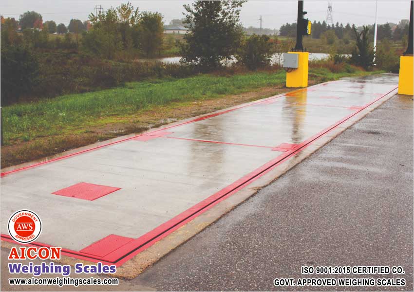 RCC Truck Weighing Scales / Concrete Truck Weighbridge