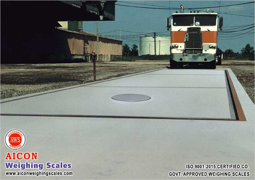 RCC Truck Weighing Scales / Concrete Truck Weighbridge