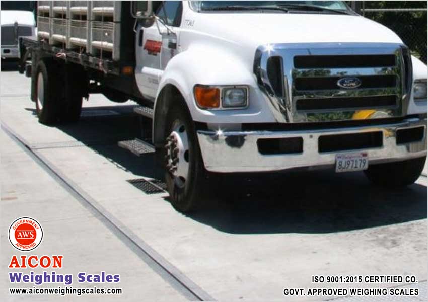 RCC Truck Weighing Scales / Concrete Truck Weighbridge
