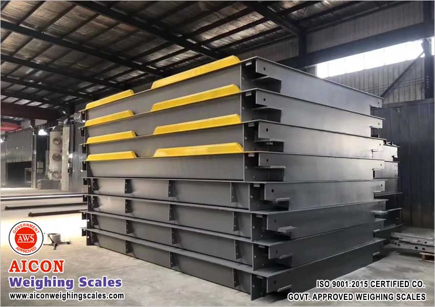 Truck Weighing Scales manufacturers in India. RCC Concrete Truck Weighbridge Exporters Company, Dharamkanta Weight Machine Turnkey Project Installation, Ludhiana, Punjab