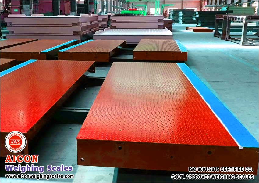 Truck Weighing Scales manufacturers in India. RCC Concrete Truck Weighbridge Exporters Company, Dharamkanta Weight Machine Turnkey Project Installation, Ludhiana, Punjab