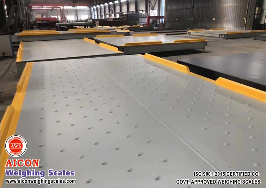 Truck Weighing Scales manufacturers in India. RCC Concrete Truck Weighbridge Exporters Company, Dharamkanta Weight Machine Turnkey Project Installation, Ludhiana, Punjab