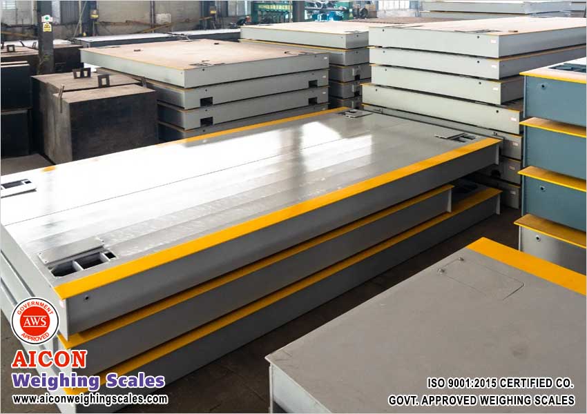 Truck Weighing Scales manufacturers in India. RCC Concrete Truck Weighbridge Exporters Company, Dharamkanta Weight Machine Turnkey Project Installation, Ludhiana, Punjab