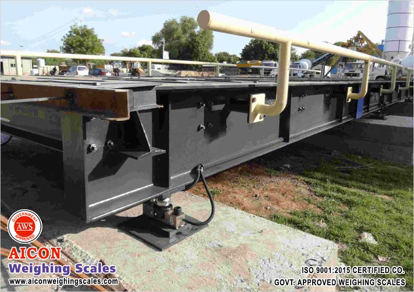Truck Weighing Scales manufacturers in India. RCC Concrete Truck Weighbridge Exporters Company, Dharamkanta Weight Machine Turnkey Project Installation, Ludhiana, Punjab