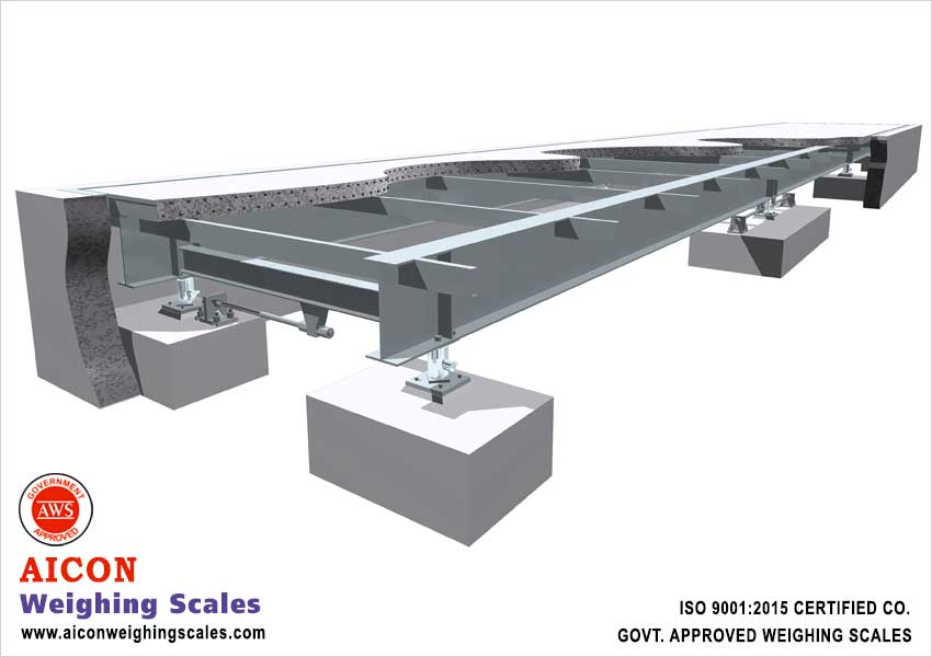 Truck Weighing Scales manufacturers in India. RCC Concrete Truck Weighbridge Exporters Company, Dharamkanta Weight Machine Turnkey Project Installation, Ludhiana, Punjab