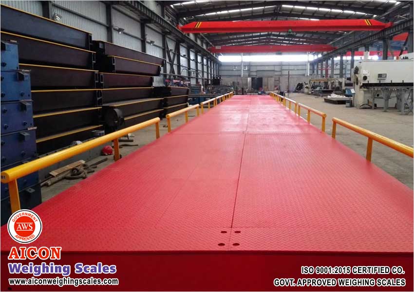 Truck Weighing Scales manufacturers in India. RCC Concrete Truck Weighbridge Exporters Company, Dharamkanta Weight Machine Turnkey Project Installation, Ludhiana, Punjab